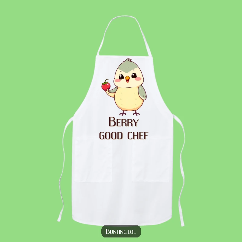 Funny Proud Bunting Apron - Cook with Pride and Humor