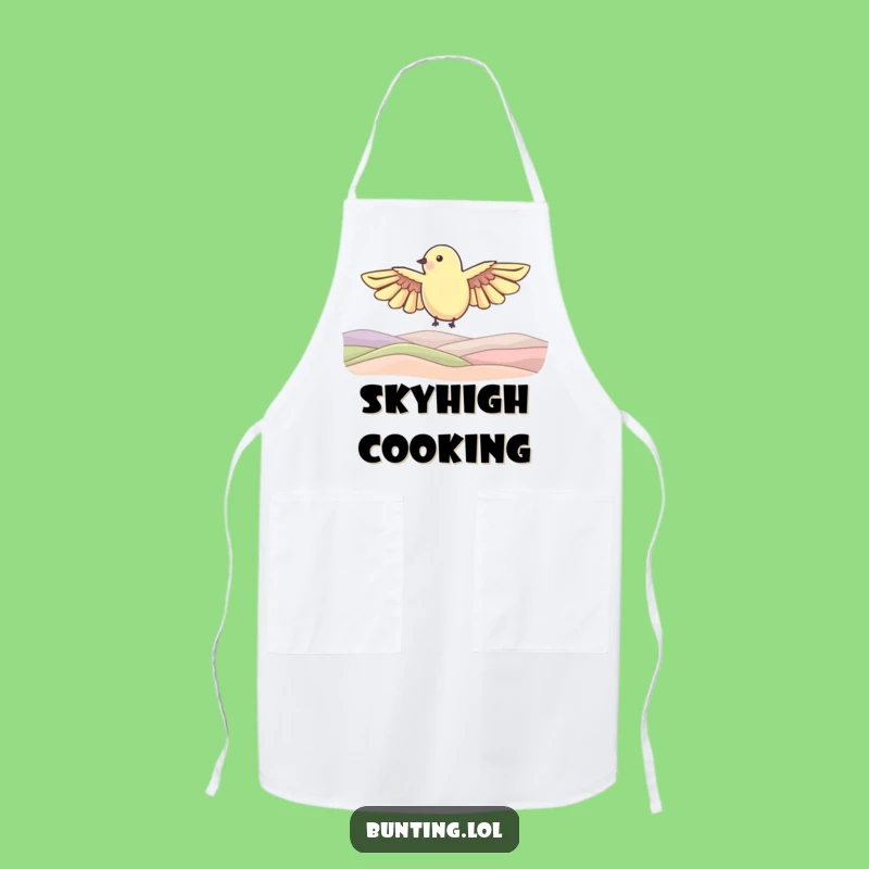 Funny Soaring Bird Apron: Kitchen Flight Gear - Perfect Funny Gift!