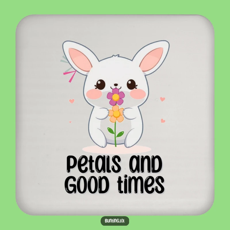 Funny Bunting Bird Coaster - Flower Offering Protector, Perfect Small Gift