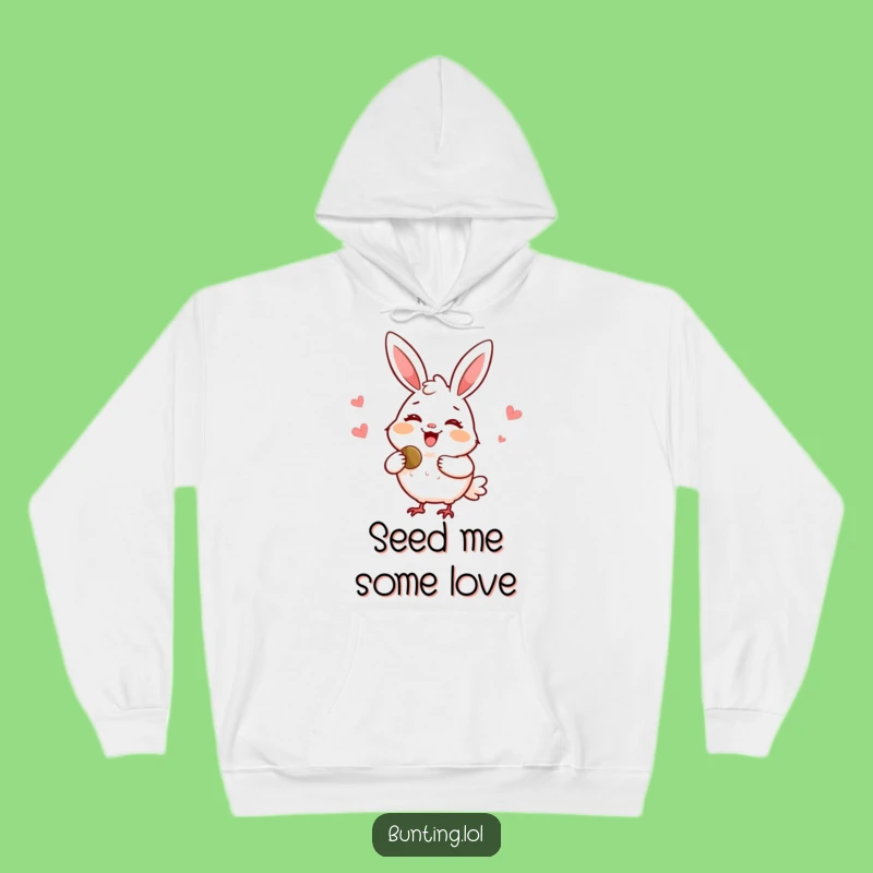 Cozy Funny Bunting Hoodie: Share Warmth and Smiles