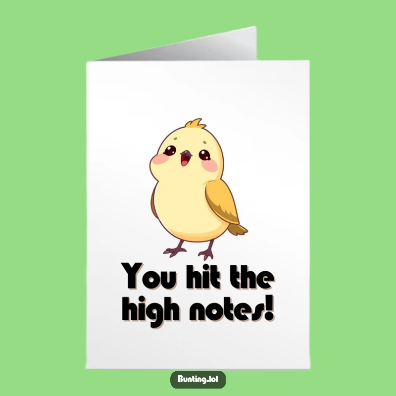 Free Printable Congrats Card: Attentive Bunting, Humorous Downloadable Greeting for Appreciative Wins