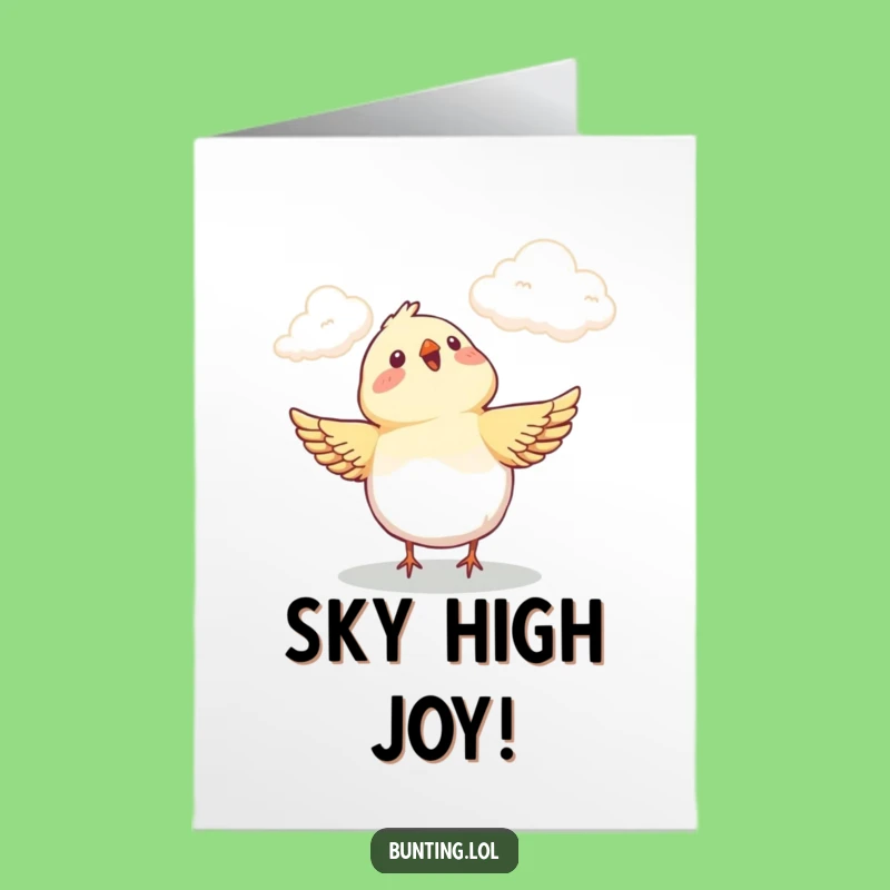 Free Printable Congrats Card: Delighted Bunting, Uplifting Downloadable Gift for Success