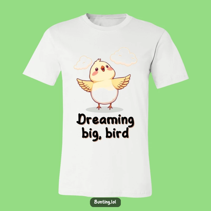 Funny Bunting Cloud Gazer T-Shirt - Express Your Joyful Spirit!